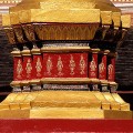 Laos, Vientiane, Buddhist Temple detail
